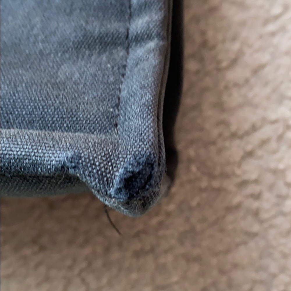 Auth Hermès fourre-tout black and grey - Picture 6 of 8